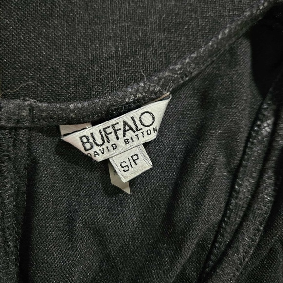 Buffalo David Bitton Houndstooth Dress Goth Grunge Whimsigoth Y2K Dark Academia - Picture 4 of 4